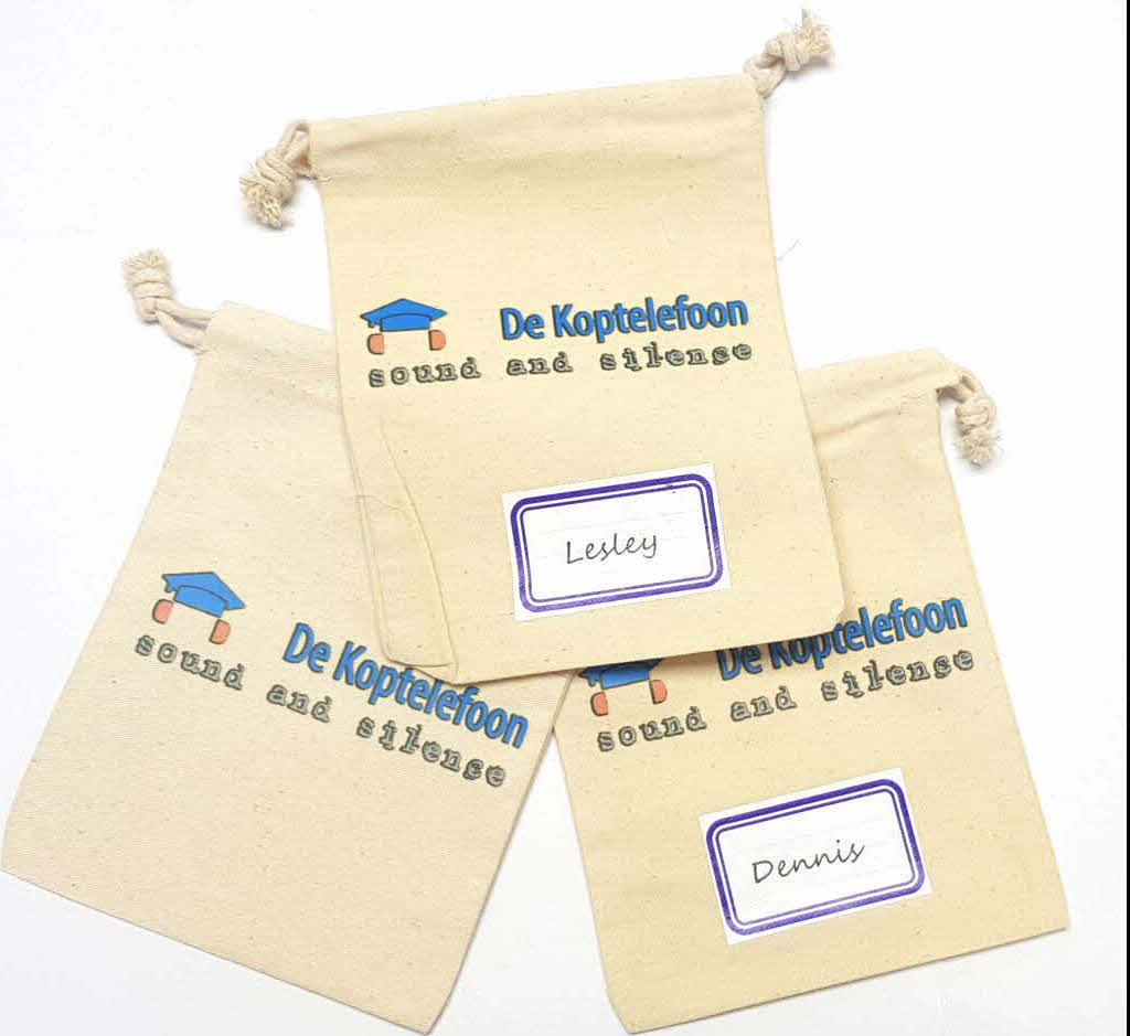 Sac de rangement écouteurs/intra-auriculaires 10x15cm