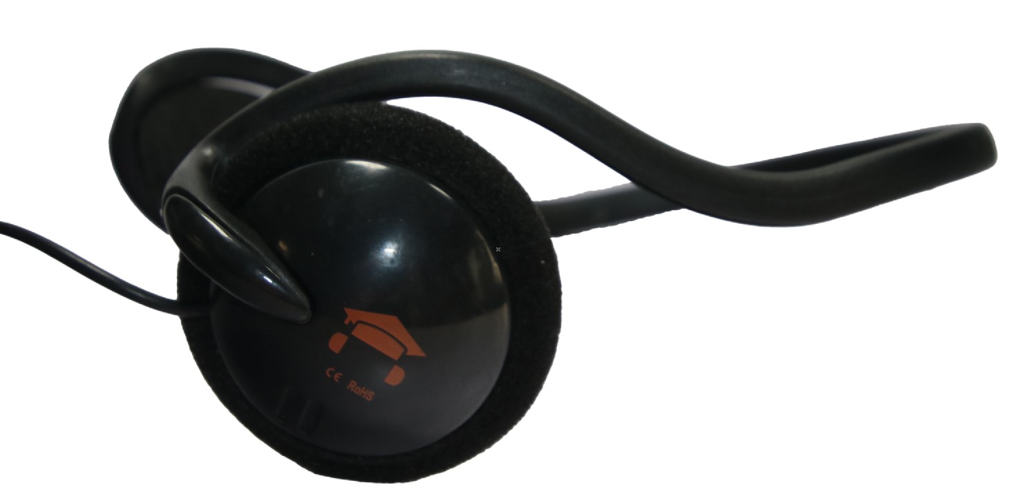 DKT Eduline Lichtgewicht Nekbandtelefoon zwart DKT-KT896BK 3